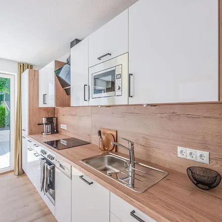 公寓 Welcoming Apartment In Sautens With Terrace And Garden